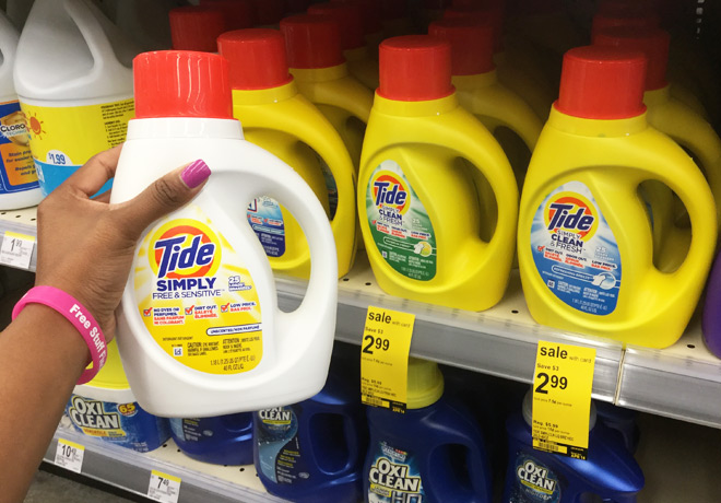 Tide Simply Laundry Detergent Only $1.99 at Walgreens (Reg $6) - In-Store & Online!