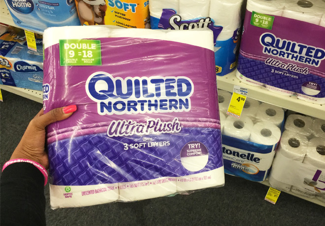 CVS: Quilted Northern Bath Tissue 9-Pack Just $3.99 (Regularly $6.29)