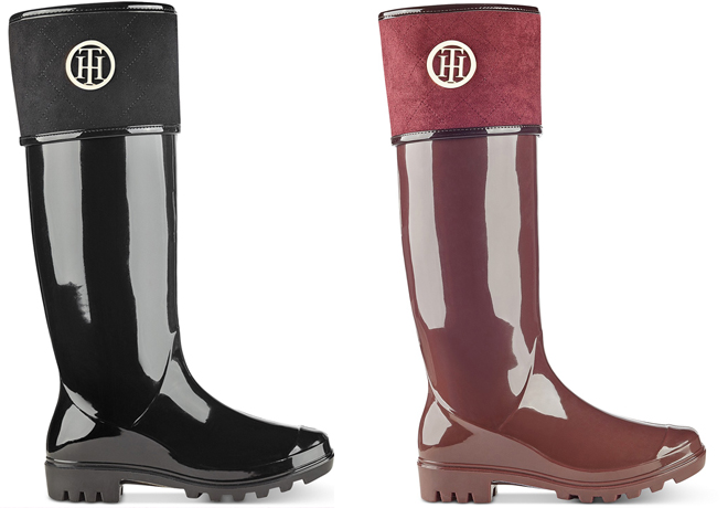 *HOT* Tommy Hilfiger Women’s Shiner Rain Boots ONLY $22 at Macy's (Regularly $89)