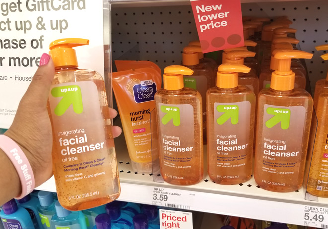 Up & Up Morning Burst Facial Cleanser for ONLY $2.15 Each at Target - Regularly $3.59