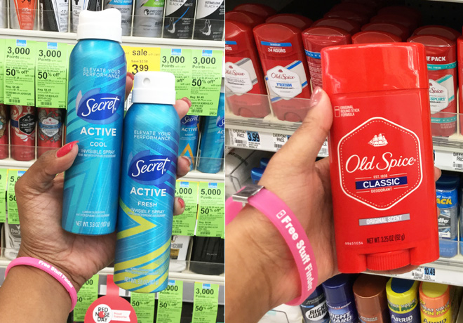 Walgreens: Old Spice & Secret Deodorant ONLY $1.47 Each (Regularly $7)