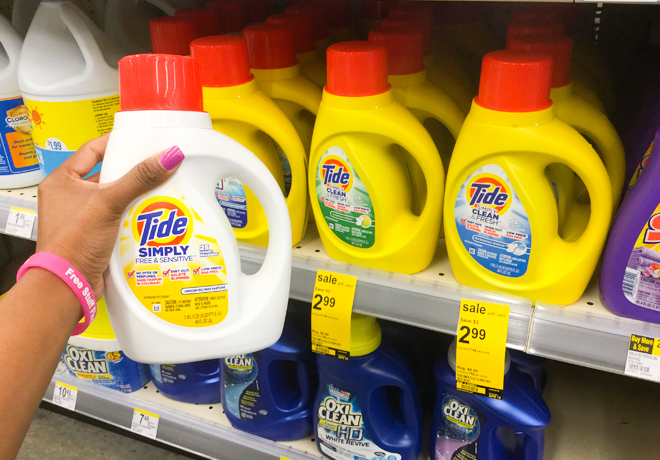 Walgreens: Tide Simply Detergent Just $1.99 (In-Store & Online) - Only 8¢ per Load!