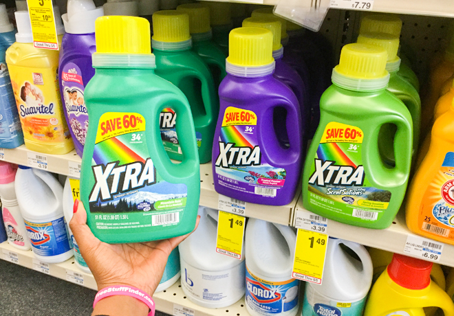 CVS: Xtra Laundry Detergent 34-Loads for ONLY $1.49 (4¢ per Load) - Regularly $3.39!