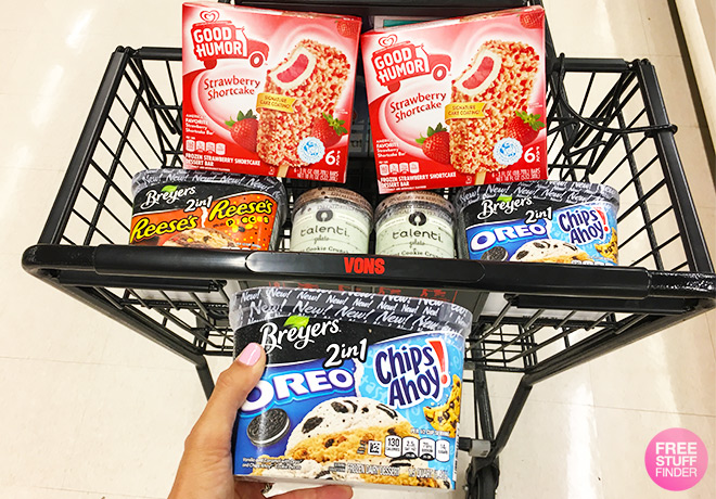 FREE Ice Cream for a Year Sweepstakes + Awesome Savings on Treats at Vons