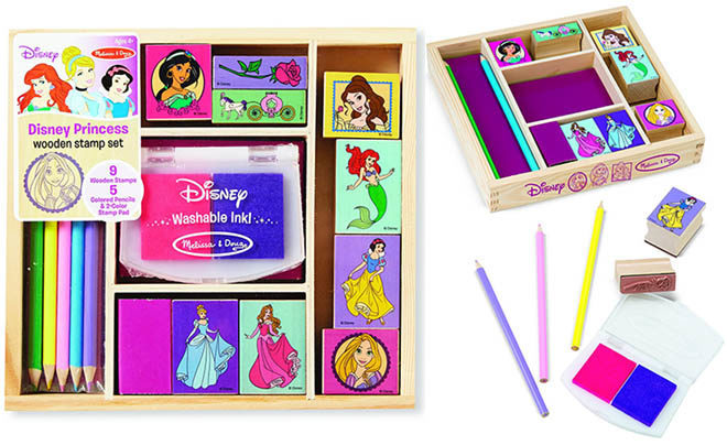 Melissa & Doug Disney Princess Wooden Stamp Set ONLY $8.99 on Amazon