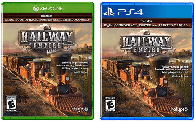 Amazon: Railway Empire for Xbox One & PlayStation 4 ONLY $19.99 (Regularly $60)