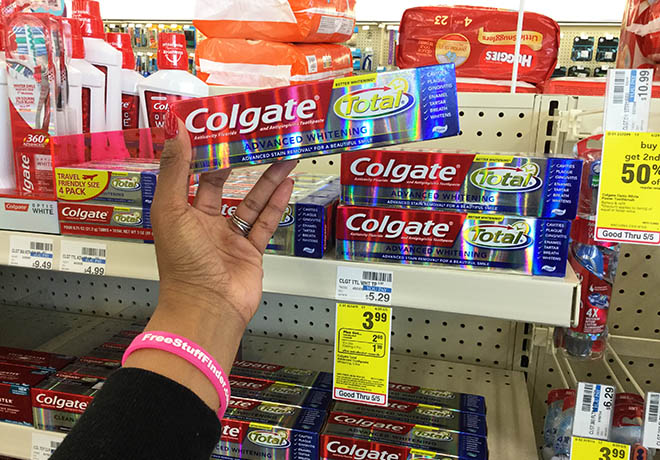 Colgate Total Advanced Toothpaste ONLY 74¢ at CVS (Regularly $5.29)