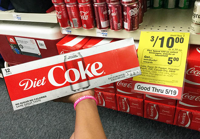 Coke Cans 12-Pack for JUST $2.50 at CVS - ONLY 21¢ per Can!