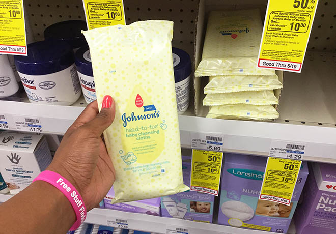 Johnson’s Cleansing Cloths Just $1.07 Each at CVS (Regularly $5.69) - Print NOW!