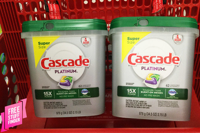 Cascade Dishwasher ActionPacs JUST $8.49 Each at Target (Regularly Up to $17)