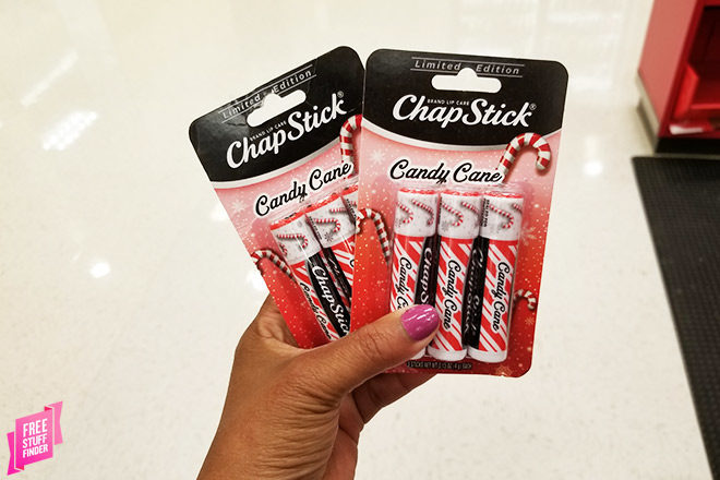 50% Off Chapstick Candy Cane Lip Balm at Target (Just 50¢ Each!)