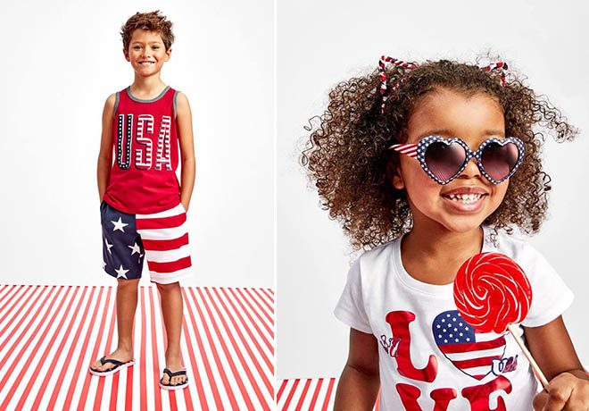 Children’s Place: Americana Graphic Tees & Tanks Starting at Just $1.99 + FREE Shipping