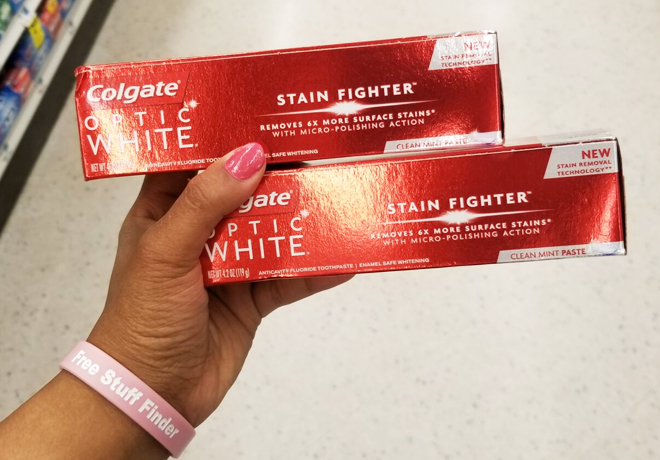 *HOT* FREE Colgate Stain Fighter Toothpaste at Rite Aid + Moneymaker (Regularly $3.99)