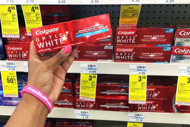 *HOT* FREE Colgate Optic White Toothpaste This Week at CVS + 51¢ Moneymaker