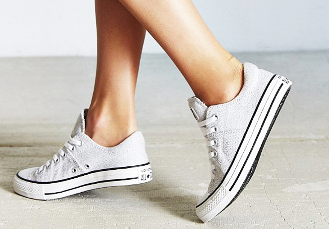 *HOT* Converse Women's Gray Sneakers, Just $25.49 - Regularly $54.99!