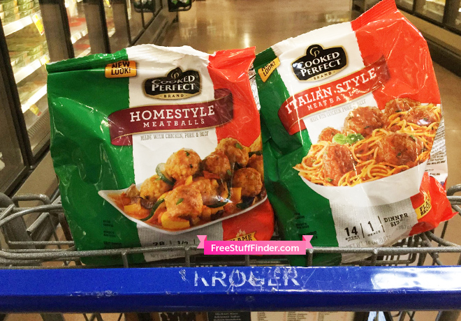 Cooked Perfect Meatballs, Just $1.24 Per Bag at Kroger Affiliate Stores (Regularly $4)