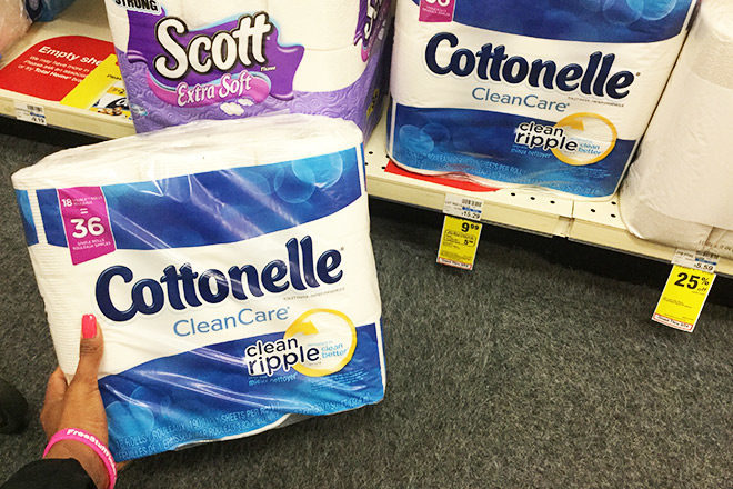 Cottonelle Bath Tissue & Scott Paper Towel Only $7.86 Each at CVS (Regularly $15)