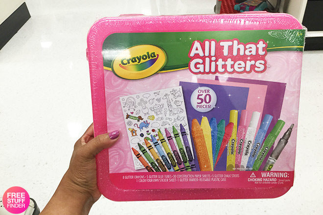 Crayola All That Glitters Art Kit Only $9.74 at Target (Regularly $13) - Just Use Your Phone!