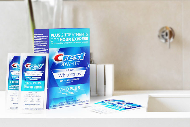 Crest 3D White Whitestrips Vivid Twelve Treatments JUST $24.99 on Amazon