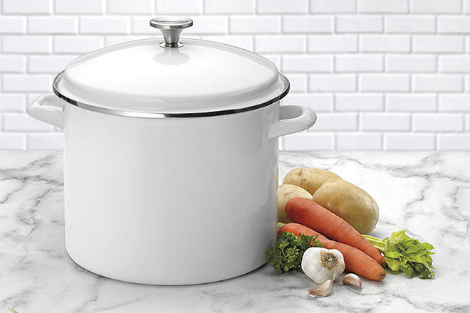 *HOT* Cuisinart 12-Quart Enamel Stockpot Only $27.33 + FREE Shipping (Regularly $100)