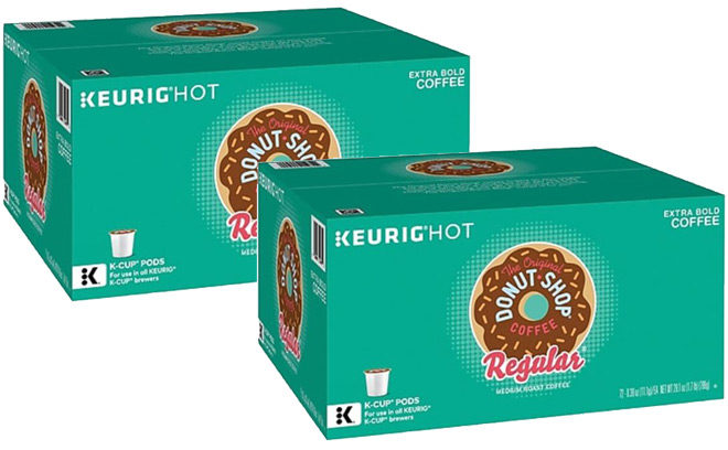 Donut Shop Original K-Cups 140-Count for ONLY $55.98 + FREE Shipping (40¢ Each!)