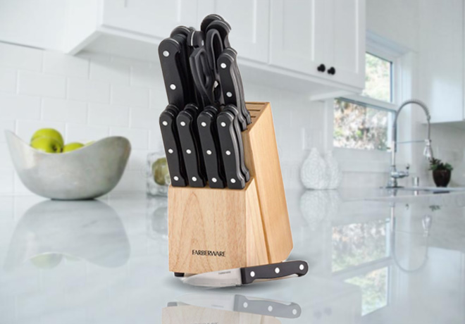 Farberware 20-Piece Cutlery Set JUST $27.99 (Reg $100) + FREE Shipping at Kohl's