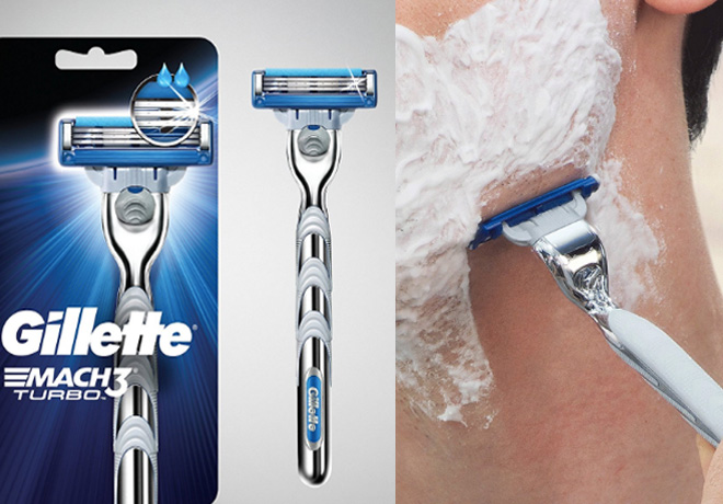 Amazon: Gillette Mach3 Turbo Razor + Refill, ONLY $2.68 (Regularly $8.99)