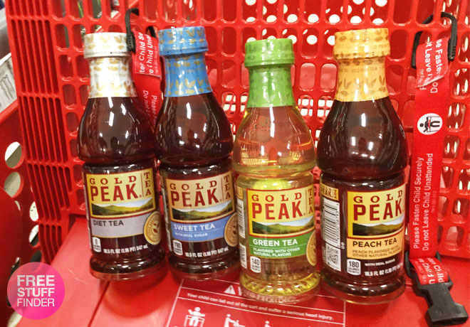 Gold Peak Bottled Tea for Only 50¢ at Target (Regularly $1.59) - Just Use Your Phone!
