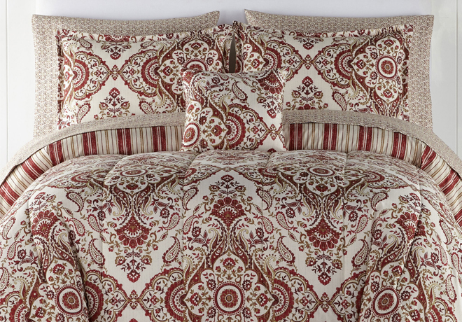 Comforter Sets 8-Piece On Sale, Just $39.99 (Regularly $110) + FREE Pickup at JCPenney