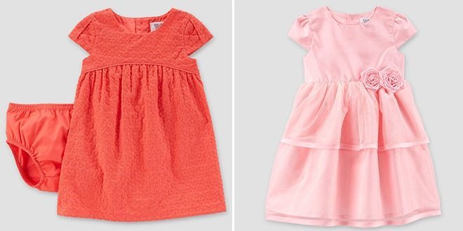 Target Online: 50% Off Just One You by Carter’s Baby Girls Dresses (From $8.49)