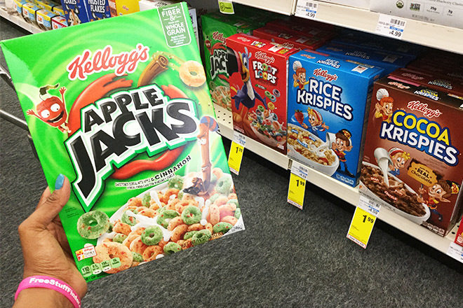 Kellogg’s Cereal Only $1.39 at CVS (Regularly $4.59) - Stock Up!