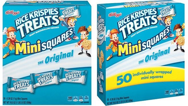 Kellogg’s Rice Krispies Treats 50-Count Box Only $5.39 + FREE Shipping (11¢ per Treat)
