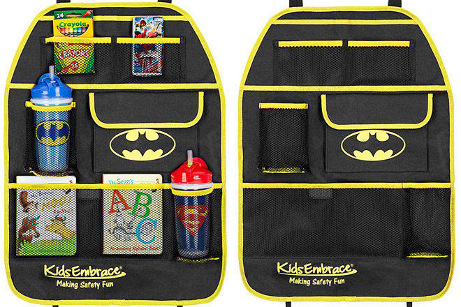 Batman Back Seat Organizer for Just $8 on Amazon (Add-On Item) - Regularly $20