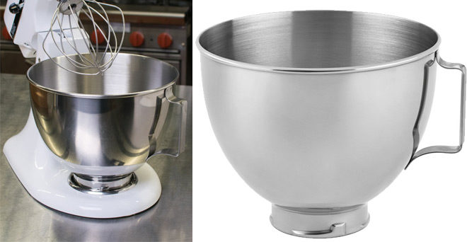 Amazon: KitchenAid Stainless Steel Bowl 4.5-Quart ONLY $19.99 (Best Price) - Reg $50!
