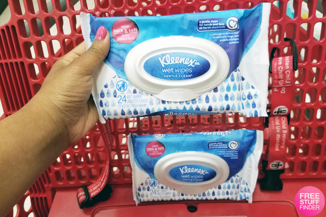 Kleenex Wet Wipes for ONLY 75¢ at Target (Regularly $1.49) - Print Coupon Now!