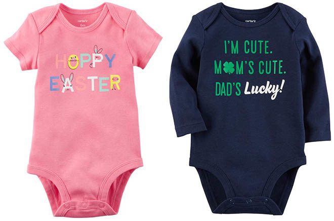 Carter's Bodysuits Starting at ONLY 96¢ at Kohl's (Regularly $12) - Today Only!