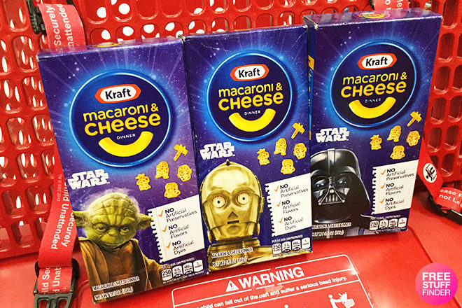 Kraft Star Wars Macaroni & Cheese Boxes JUST 79¢ At Target - No Coupons Needed!