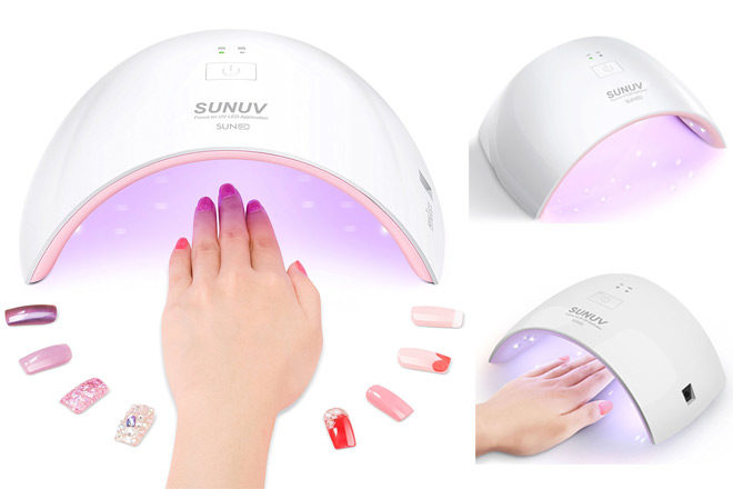 LED UV Nail Dryer Curing Lamp JUST $17.99 (Reg $46 - Today Only)
