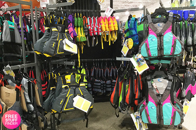 Buy 1 Get 1 FREE Life Vests at Dick’s Sporting Goods (In Store & Online)