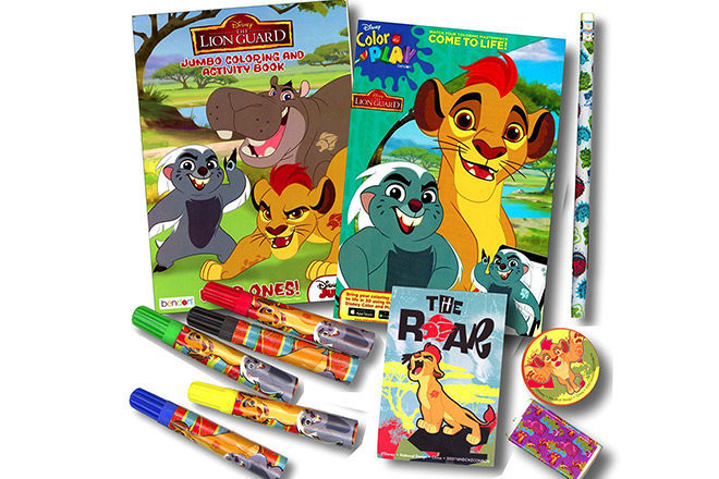 Lion Guard Coloring Book Bundle Only $8.95