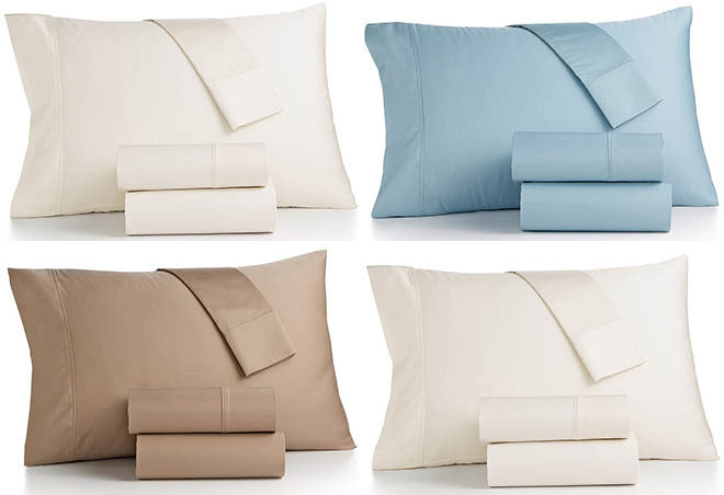 Macy's Online: Bainbridge 4-Piece Sheet Sets (1400 Thread Count) Just $27.98 - Reg $220