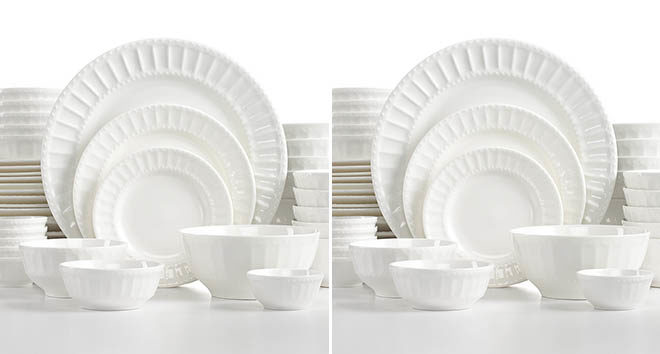 Macy's Online: Gibson White Elements 42-Pc Set Just $39.99 (Reg $120) - Today Only!