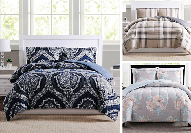 Reversible Comforter 3-Piece Set JUST $40 (Regularly $80) at Macy's