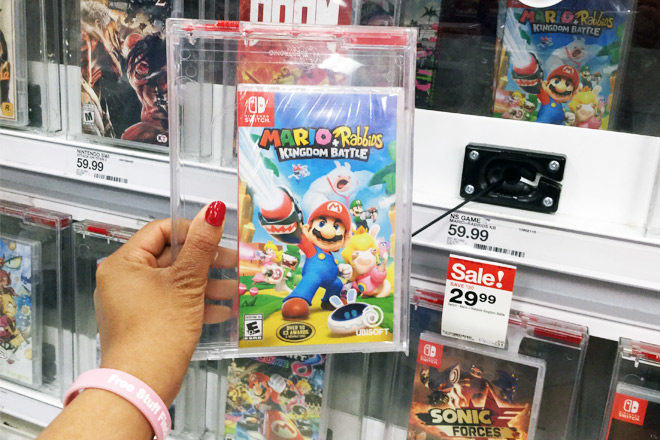 Mario + Rabbids Kingdom Battle Nintendo Switch Game Only $29.99 (Regularly $60)