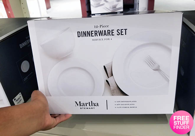 Martha Stewart 12-Piece Dinnerware Set for JUST $32.99 at Macy's (Regularly $84)