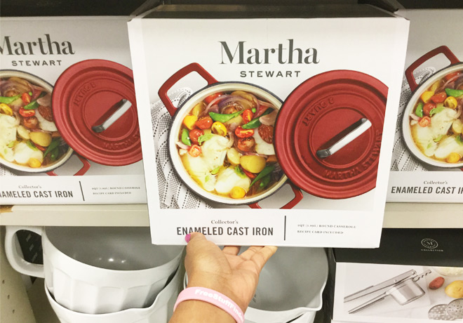 Martha Stewart Dutch Ovens & Casseroles for ONLY $39.99 at Macy's (Regularly $100)