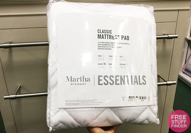 Macy's: Martha Stewart Quilted Mattress Pad Just $9.99 (Reg $30)