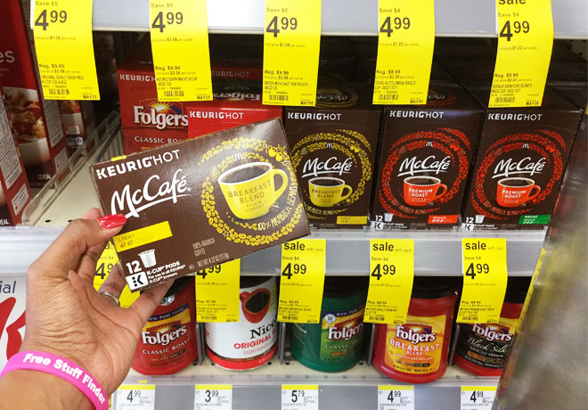 McCafe 12-Count Coffee K-Cups for ONLY $3.99 at Walgreens (Reg $9) - Only 33¢ Each!