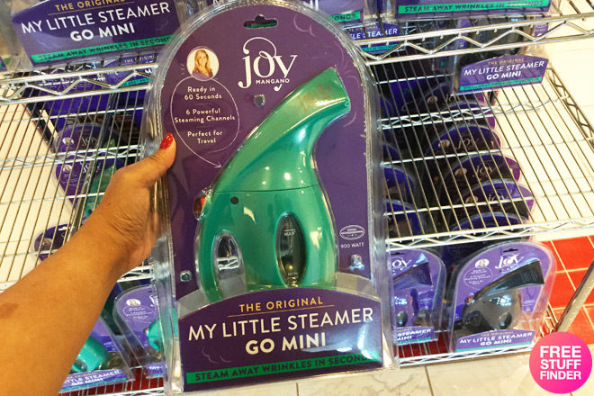 Macy's: Joy Mangano My Little Steamer Go Mini JUST $16.99 (Regularly $40)