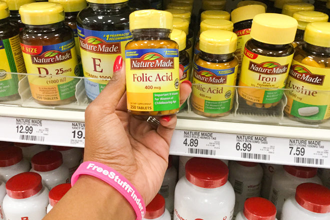 Nature Made Folic Acid Just $2.91 at Target (Regularly $4.89)